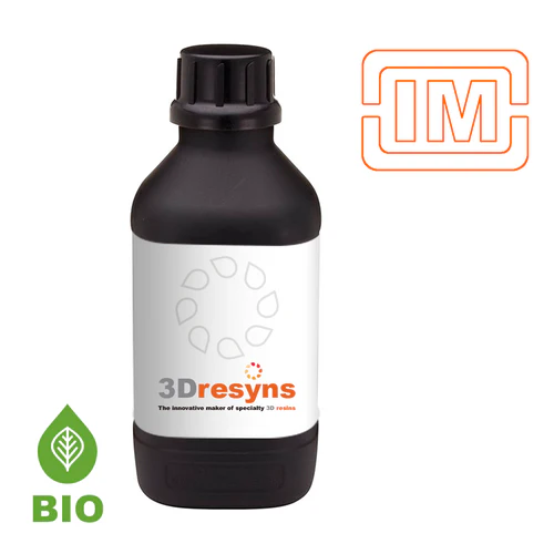 3Dresyn IM-H-FAS Bio, Fast Acetone Soluble Hard 3D resin for printing fast acetone soluble sacrificial materials with SLA, DLP & LCD printers